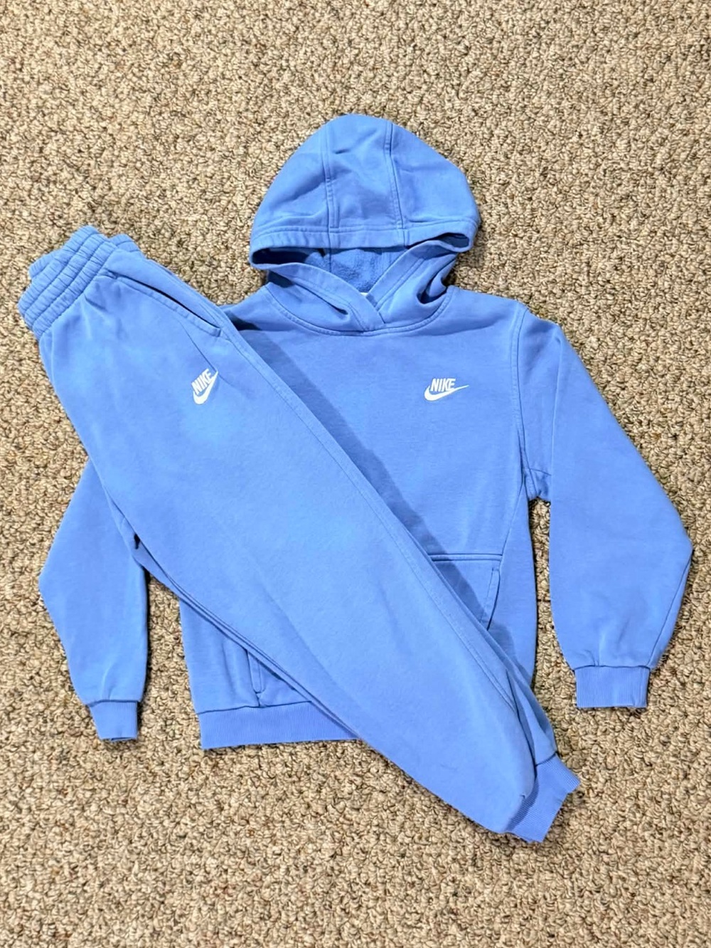 NIKE Light Blue Jogging Set